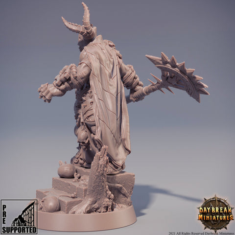 Chaos Knight | Blood Warriors | 28mm, 32mm, 75mm | Miniature | Dungeons and Dragons | Pathfinder |