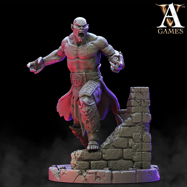 Vampire - | 32mm Scale | Vampire Miniature | Dungeons and Dragons Miniatures Undead | Pathfinder Miniatures | Vampire Figurine | Mini