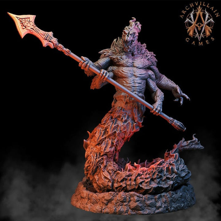 Salamander Noble | 32mm scale 70mm | 28mm scale 60mm | Dungeons and Dragons Resin miniature | 3d printed |Unpainted Figure |