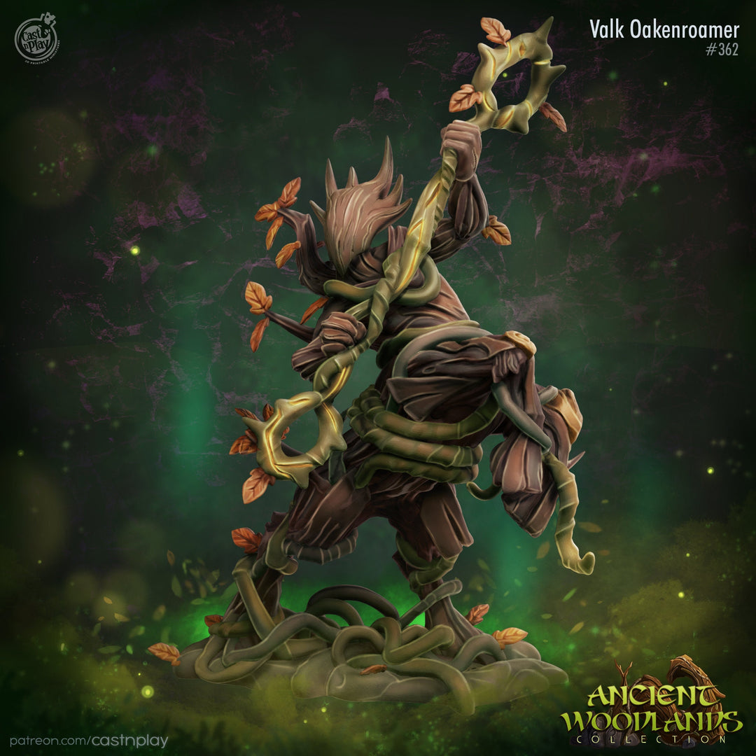 Valk Oakenroamer, Blight Centaur Dungeons and Dragons | 28mm, 32mm, 75mm | Pathfinder | Unpainted Resin 3d printed | Ylthari&