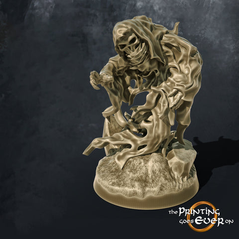 Specter Undead Resin Miniature | Miniature |Available in 28mm, 32mm,75mm Scales | Pathfinder Figure | DnD | Figurine unpainted |