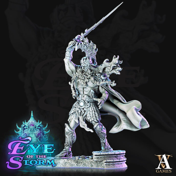Storm Giant King | 165mm Tall -100mm Base | 3d printed | Storm King&
