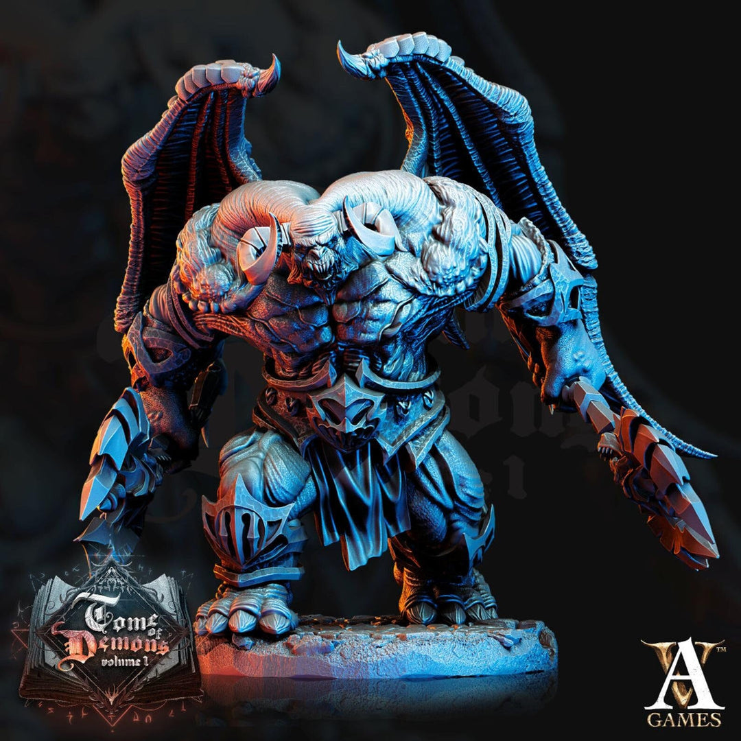 Demon Lord | Demon Prince | 75mm | Out of the Abyss | Demons | Dungeons and Dragons | Archvillain Games |