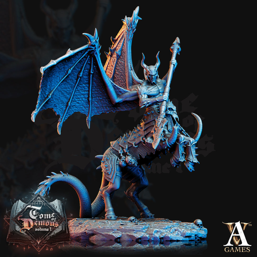 Armanite | Decataurs | Demon Lord | 28mm/32mm scale | 75mm Tall | Out of the Abyss | Demon | Dungeons and Dragons |