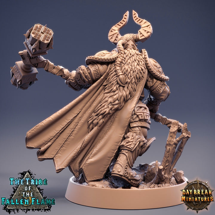 Hobgoblin Fighter Warrior Barbarian| 28mm, 32mm, 75mm Scale Resin Miniature | Dungeons and Dragons | Daybreak Miniatures