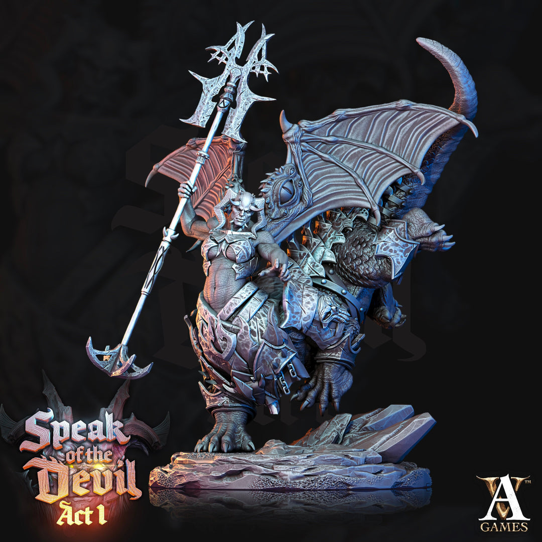 Demon Ogre Devil | 105mm tall | 28mm/ 32mm scale (Large and Huge ) | Dungeons and Dragons