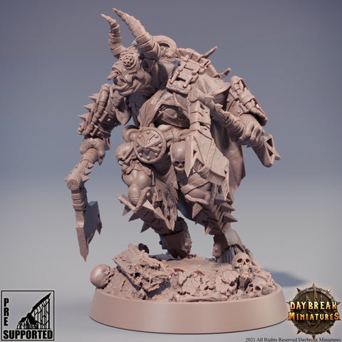 Beastman - Minotaur -Yakfolk | 28mm, 32mm,54mm, 75mm, 100mm Scale Resin Miniature | Dungeons and Dragons Miniatures | Pathfinder |