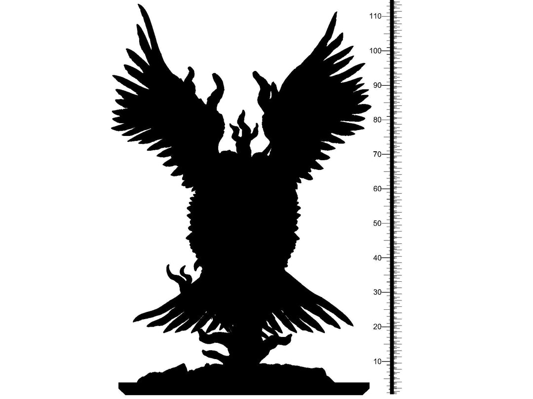 Cherubim Angel Celestial | 28mm, 32mm Scale | Resin Miniature | Dungeons and Dragons | Pathfinder | D&amp;D 5e | Clay Cyanide