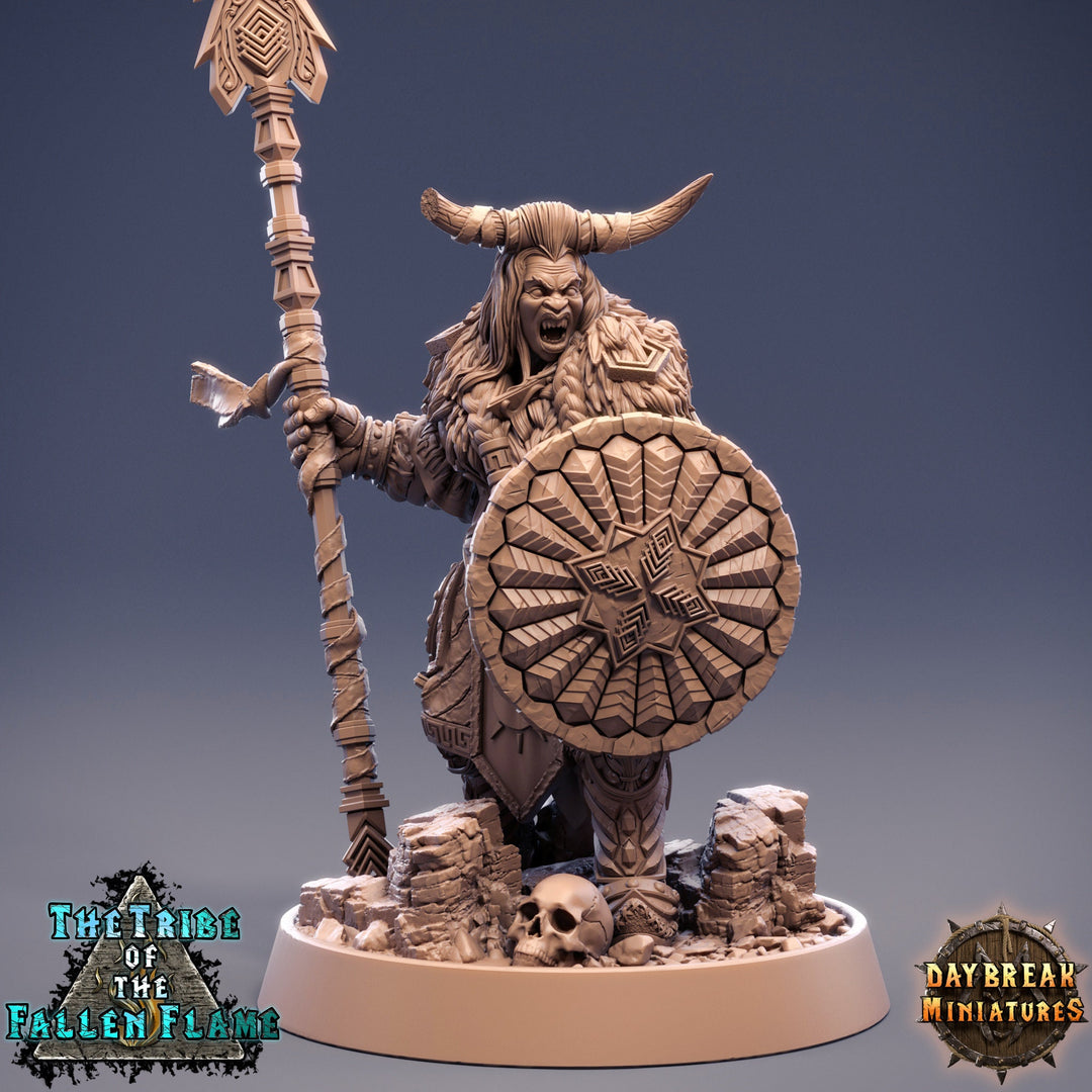 Female Hobgoblin Fighter Warrior| 28mm, 32mm, 75mm Scale Resin Miniature | Dungeons and Dragons | Daybreak Miniatures