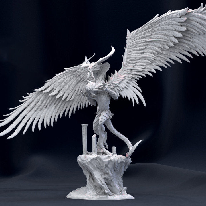 Ungin The Spirit Dragon miniature | Available in Mature &amp; Ancient sizes 345mm Wingspan| Dragon Statue | Figurine | Dungeons and Dragons