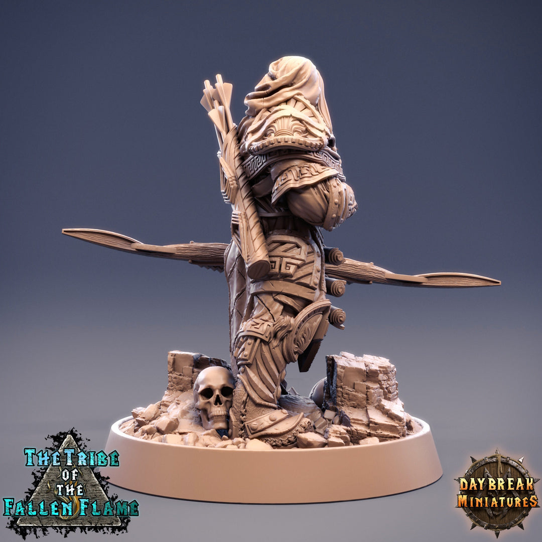 Rogue Assassin Ranger Sharpshooter Longbow Expert | 28mm, 32mm, 75mm Scale Resin Miniature | Dungeons and Dragons | Daybreak Miniatures