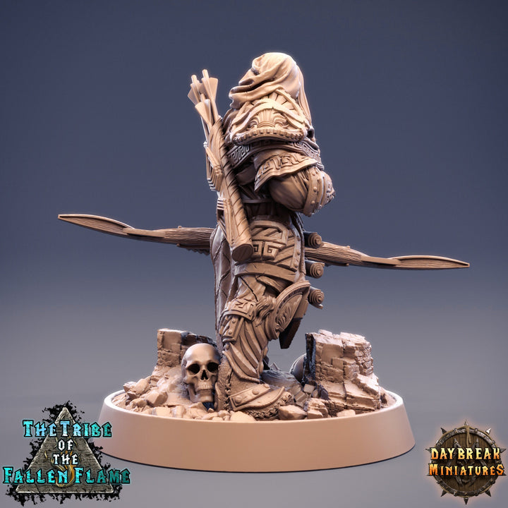 Rogue Assassin Ranger Sharpshooter Longbow Expert | 28mm, 32mm, 75mm Scale Resin Miniature | Dungeons and Dragons | Daybreak Miniatures