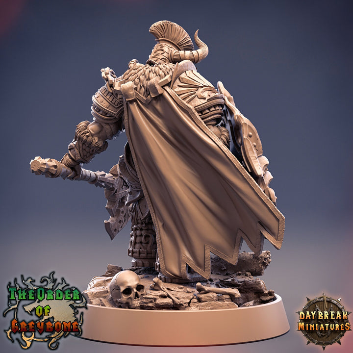 Oathbreaker Paladin Chaos Knight Unpainted Miniature | 28mm, 32mm,54mm 75mm Scales | Dungeons and Dragons | Pathfinder | Daybreak Miniatures
