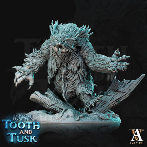 Owlbear Dnd 5e Monstrosity Miniature | 3 Poses Available in Large, Huge, Gargantuan Size | Dungeons and Dragons | Archvillain Games mini