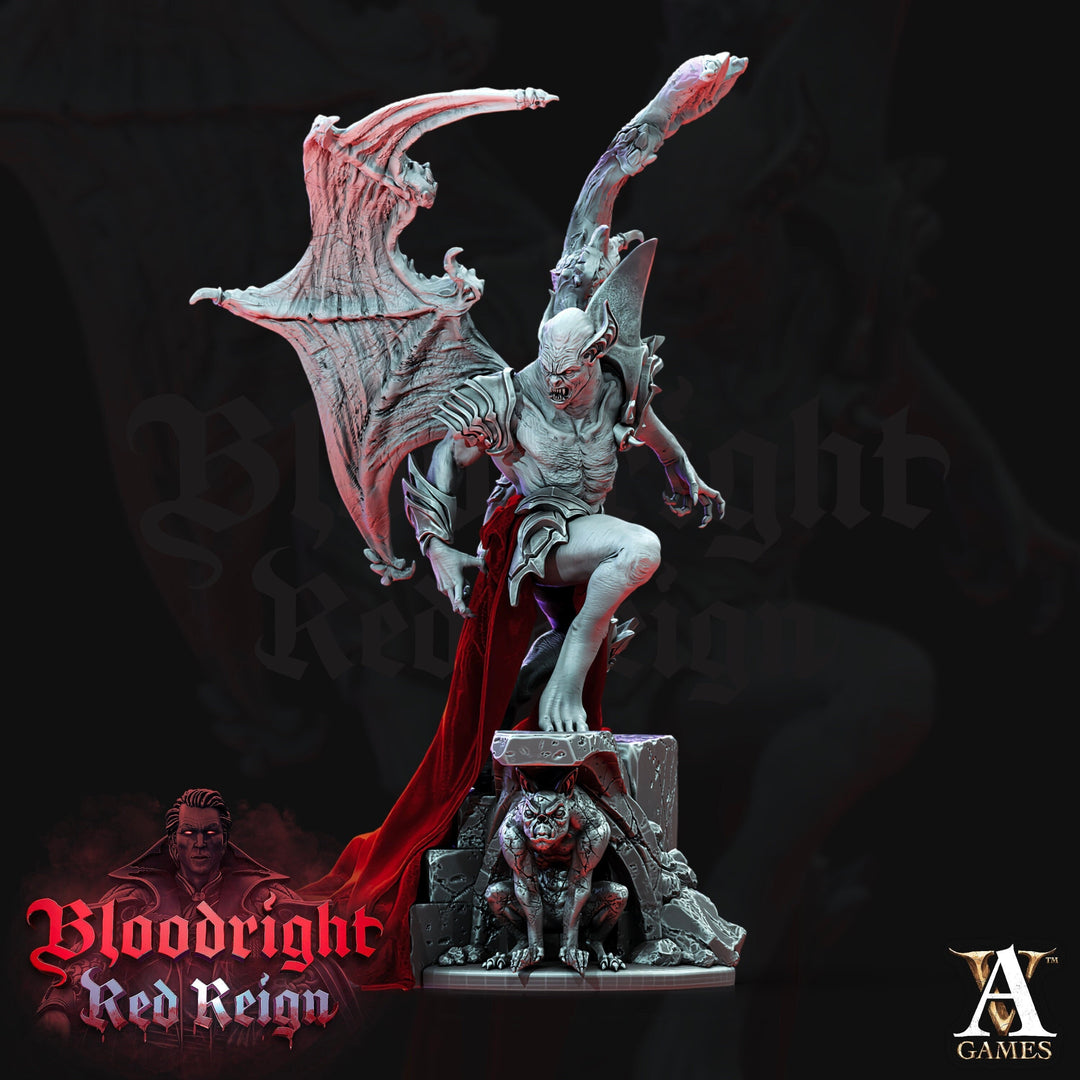 Vampire Elder | 120mm tall available: 28mm, 32mm, Scales | Undead Dungeons and Dragons 5e Miniatures | Pathfinder | Figurine | DnD Mini |