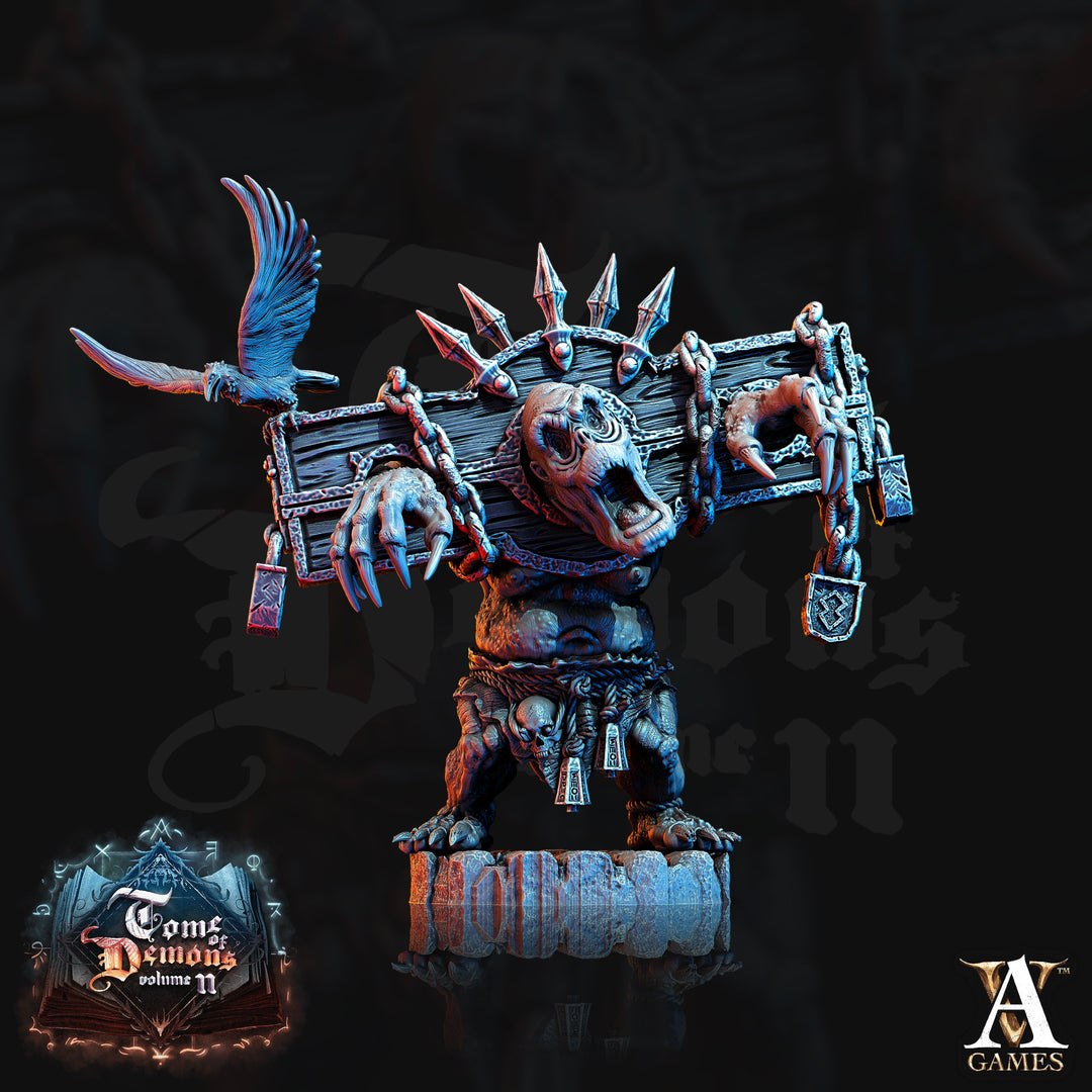 Undead Spawn, Demon Slave Minion | 28mm, 32mm, 75mm Scale | Undead Dungeons and Dragons 5e Miniatures | Pathfinder | Archvillain games