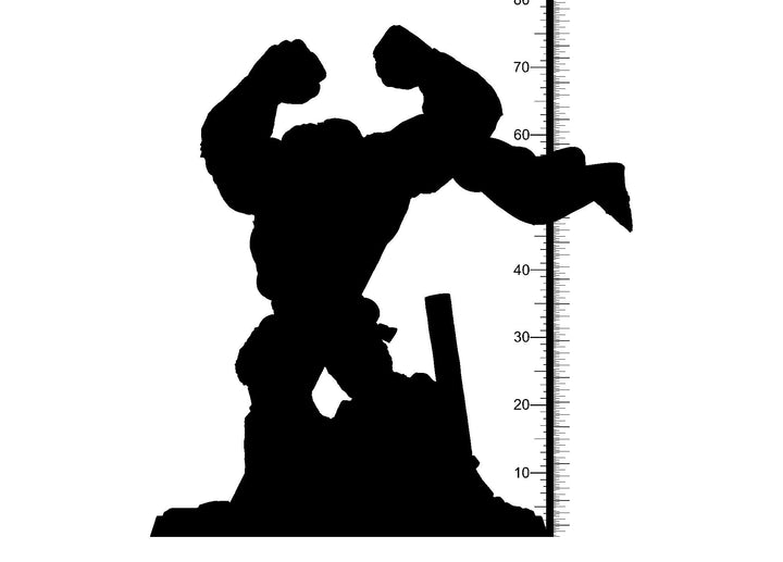 Great Ape Man, Gorilla Folk DnD 5e | 28mm, 32mm Scales | Resin figurine Statue Miniature | Dungeons and Dragons | Clay Cyanide |