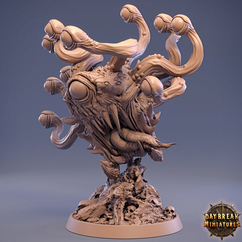 Beholder, Eye Tyrant, Sphere of many Eyes, D&D 5e Resin Miniature | 28mm, 32mm, 75mm Scales | Pathfinder | DnD | Daybreak Miniatures