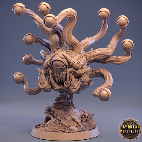Beholder, Eye Tyrant, Sphere of many Eyes, D&D 5e Resin Miniature | 28mm, 32mm, 75mm Scales | Pathfinder | DnD | Daybreak Miniatures