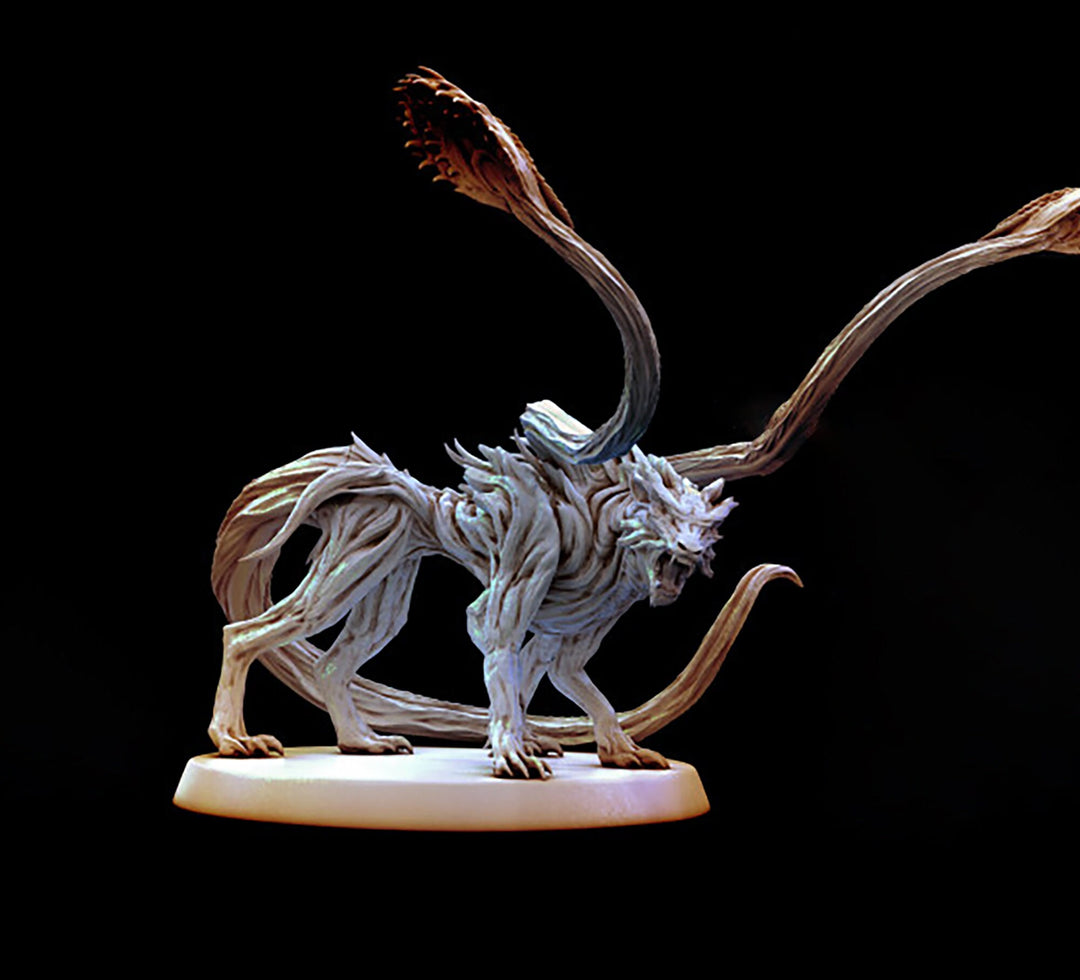 Forest Displacer Beast Dungeons and Dragons Miniature Available: 28mm, 32mm 75mm Scale |- Minis - D&amp;D 5e Desert | Mini Monster Mayhem