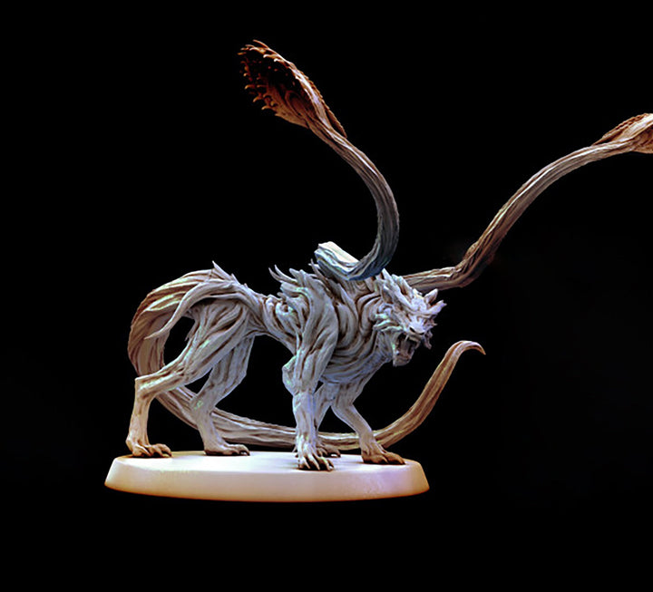 Forest Displacer Beast Dungeons and Dragons Miniature Available: 28mm, 32mm 75mm Scale |- Minis - D&amp;D 5e Desert | Mini Monster Mayhem