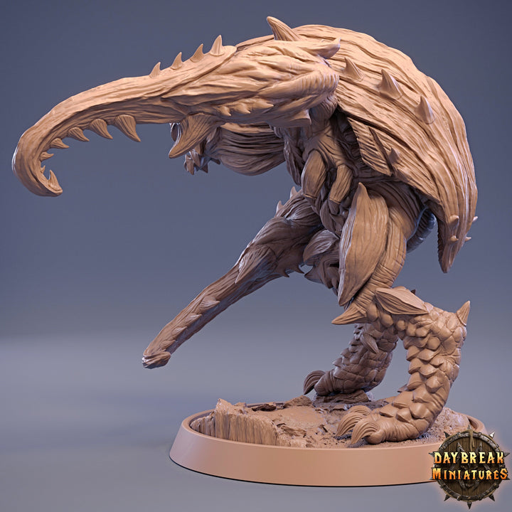Hooked Horror subterranean Monstrosity | Scales: 28mm | 32mm | 75mm | Megaboss | Dungeons and Dragons | Pathfinder | Daybreak Miniatures
