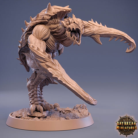 Hooked Horror subterranean Monstrosity | Scales: 28mm | 32mm | 75mm | Megaboss | Dungeons and Dragons | Pathfinder | Daybreak Miniatures