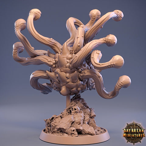 Beholder, Eye Tyrant, Sphere of many Eyes, D&D 5e Resin Miniature | 28mm, 32mm, 75mm Scales | Pathfinder | DnD | Daybreak Miniatures