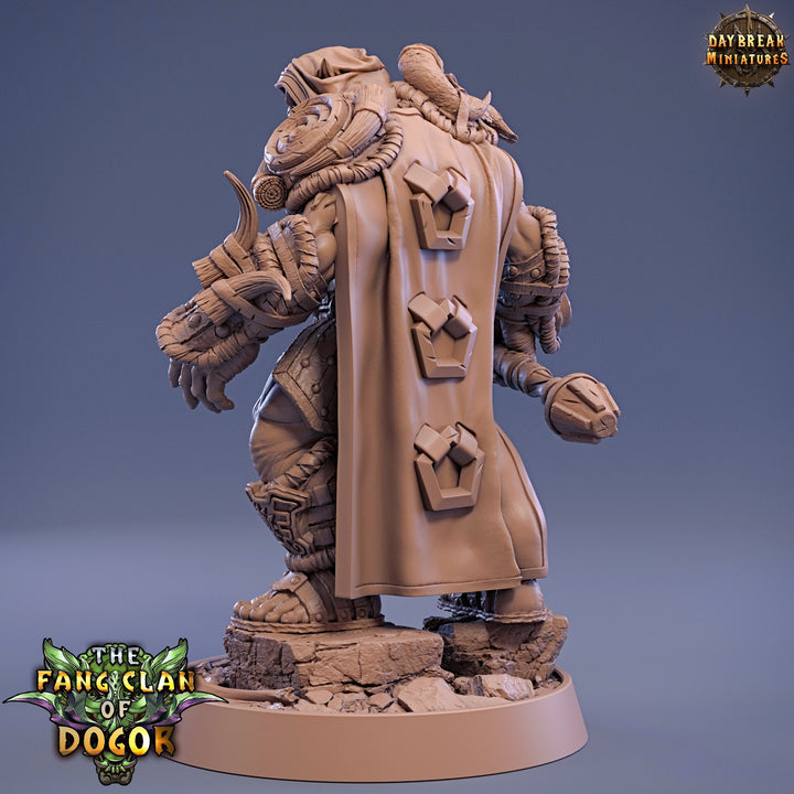 Bugbear Fighter Warrior Barbarian Battle Hammer | Scales 28mm|32mm |75mm | Megaboss | Dungeons and Dragons |Pathfinder |Daybreak Miniatures