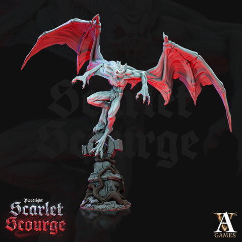 Feral Vampire Spawn | 28mm and 32mm Scales | Undead Dungeons and Dragons 5e Miniatures | Pathfinder | DnD Figurine | Archvillain Games