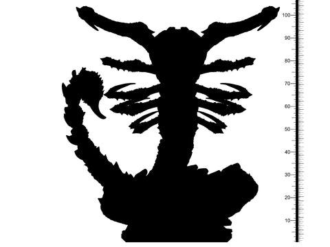 Grick Alpha -Ankheg 3 sizes 100mm,75mm,50mm | Resin Miniature | Dungeons and Dragons | Pathfinder Miniatures | DnD 5e | Figure Role Playing