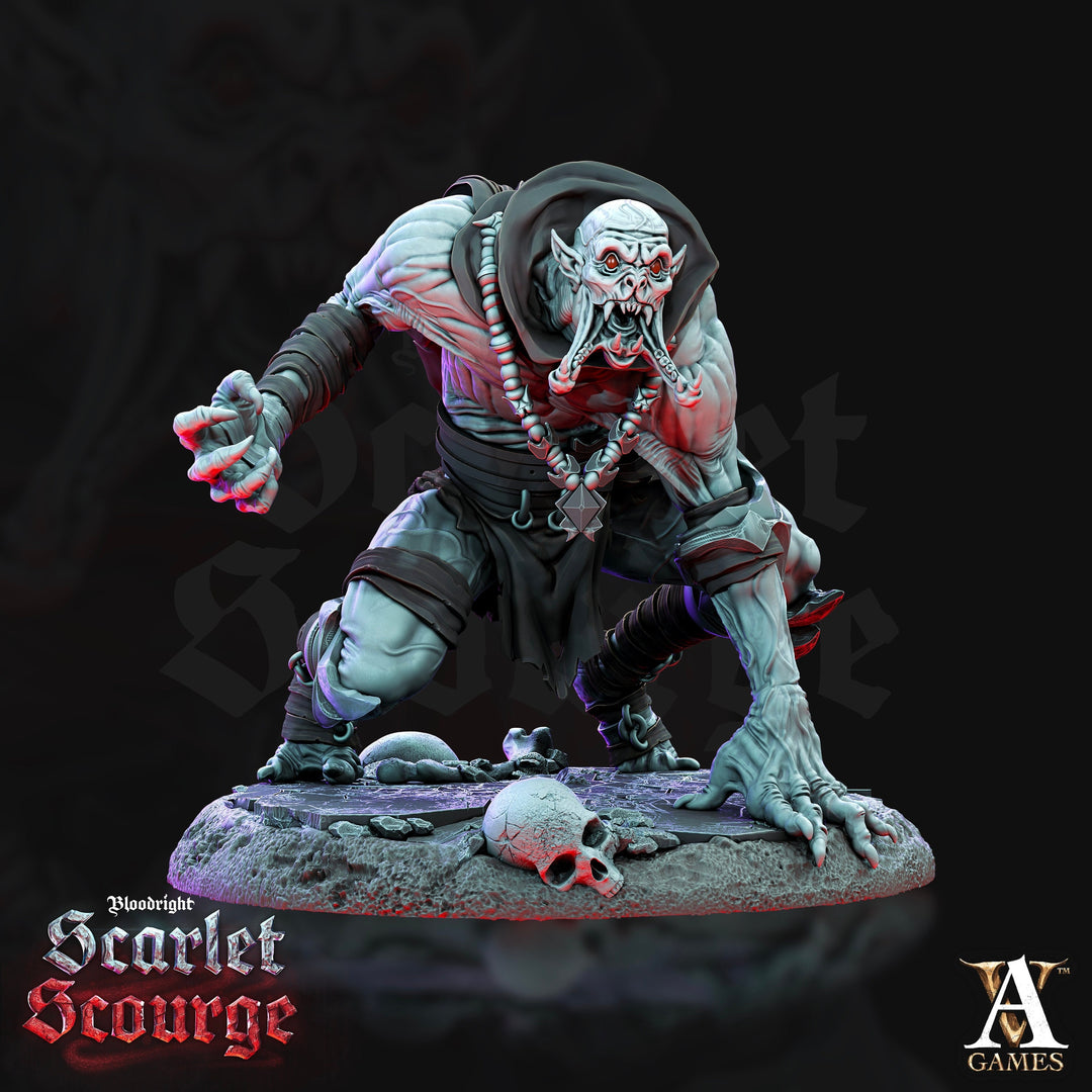 Undead Ghoul, Zombie | 28mm, 32mm,54mm,75mm, 100mm Scale | Undead Dungeons and Dragons 5e Miniatures | Pathfinder | Archvillain games