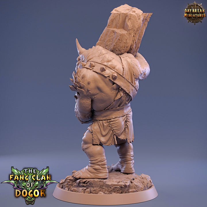 Oger, Troll Unpainted mini | 28mm &amp; 32mm Scale 75mm,100mm Tall | Dungeons and Dragons| Pathfinder Oger| Daybreak Miniatures | Tabletop RPG |