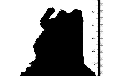 Mammon Demon Prince | 28mm, 32 mm, 75mm Scale | Resin Miniature | Dungeons and Dragons | Pathfinder | D&D 5e | Clay Cyanide
