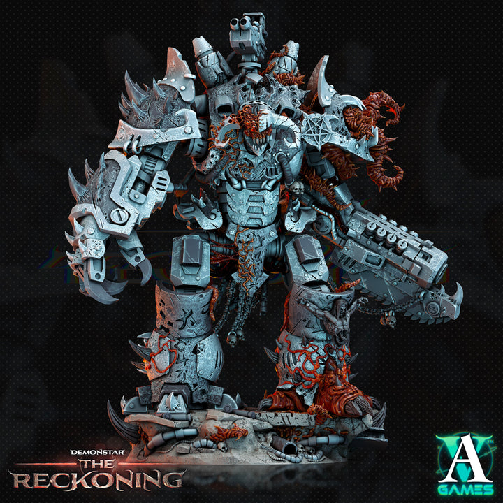 Armari Chaosbred Devastator | 65mm Base &amp; 75mm Base Sizes | 28/32mm Scale | Sci-Fi Wargames TTPG Resin Miniature | Archvillain Games