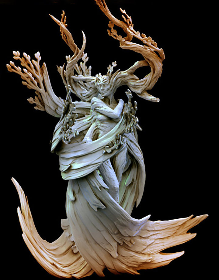 Dryad Forest Angel | Dungeons and Dragons Miniature Available: 28mm, 32mm 75mm Scale |- Minis - D&amp;D 5e Desert | Mini Monster Mayhem