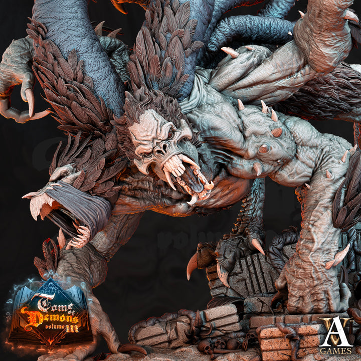 Kagon Aspect of Demogorgon, Gargantuan Demon Monstrosity | 125mm Base 28mm/32mm Scales | Dungeons and Dragons | DnD 5E | Archvillain Games