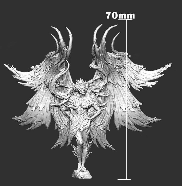Dryad Forest Angel | Dungeons and Dragons Miniature Available: 28mm, 32mm 75mm Scale |- Minis - D&amp;D 5e Desert | Mini Monster Mayhem