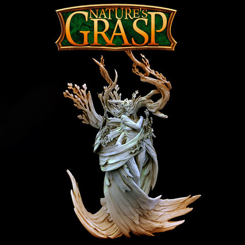 Dryad Forest Angel | Dungeons and Dragons Miniature Available: 28mm, 32mm 75mm Scale |- Minis - D&D 5e Desert | Mini Monster Mayhem