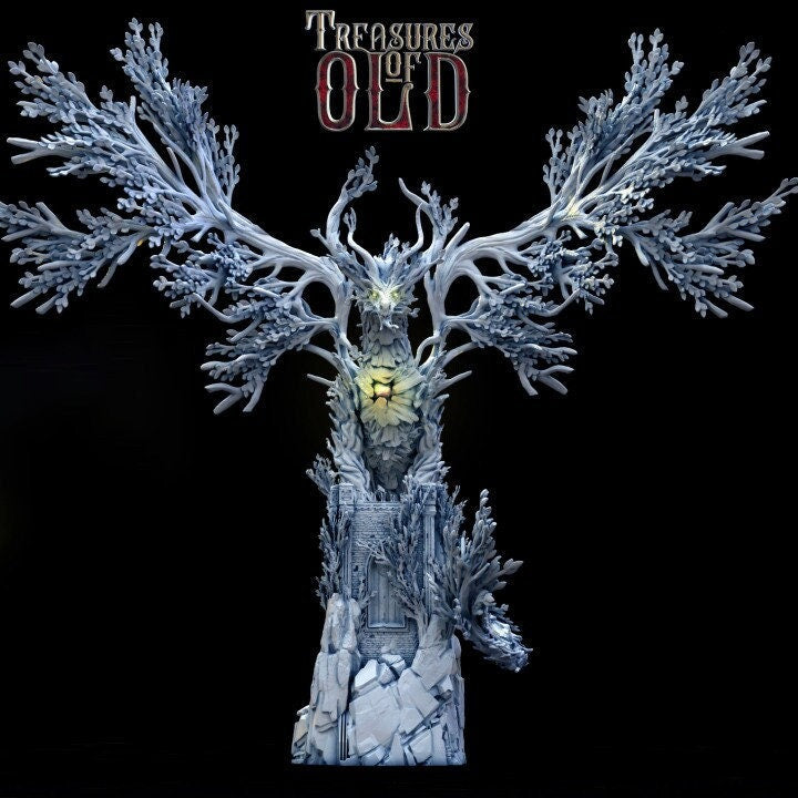 Forest Dragon Guardian miniature | Mature & Ancient sizes 330mm High, 348mm wingspan | Dragon Statue | Figurine | Dungeons and Dragons 5e