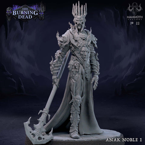 Undead Lich, Death knight, Mummy Lord Unpainted | 28mm,32mm,54mm,75mm,100mm Scale | Resin Dungeons and Dragons D&D 5e | Pathfinder |