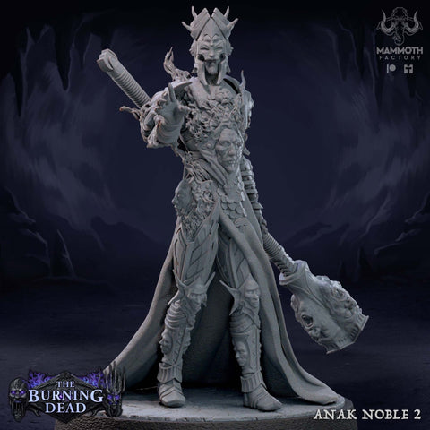 Undead Lich, Death knight, Mummy Lord Unpainted | 28mm,32mm,54mm,75mm,100mm Scale | Resin Dungeons and Dragons D&D 5e | Pathfinder |