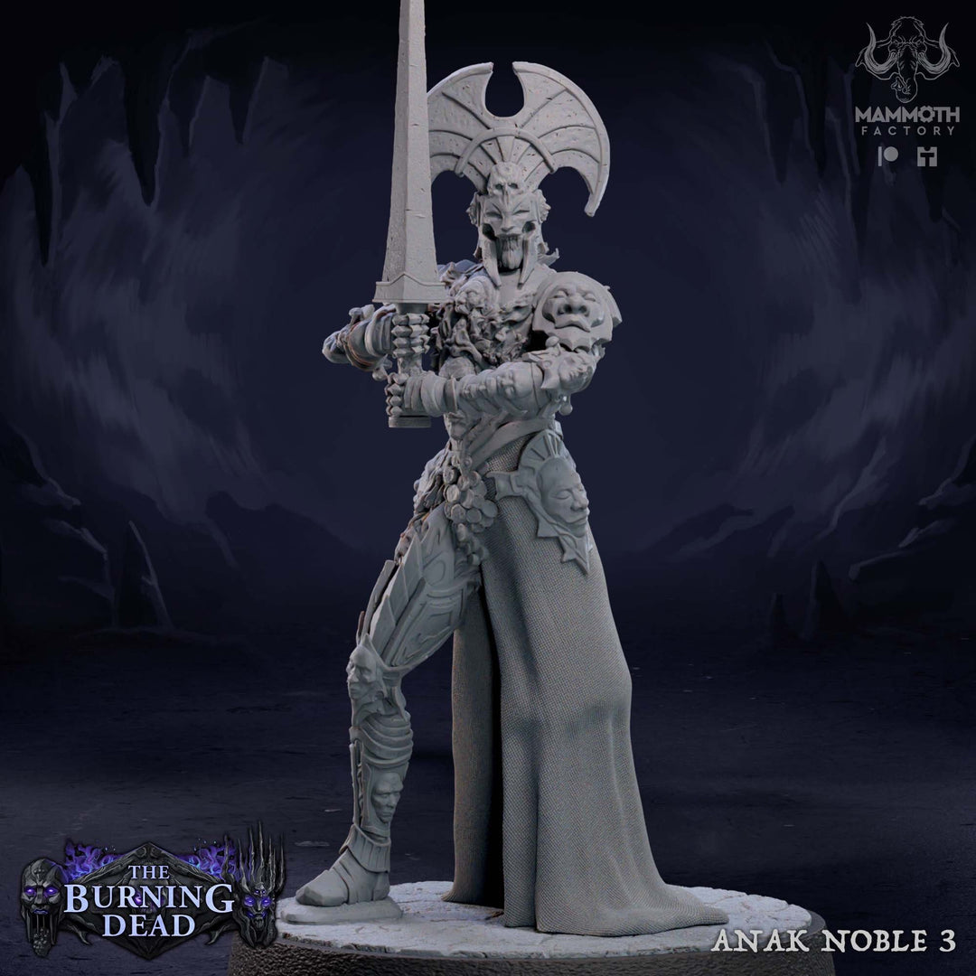 Undead Lich, Death knight, Mummy Lord Unpainted | 28mm,32mm,54mm,75mm,100mm Scale | Resin Dungeons and Dragons D&D 5e | Pathfinder |