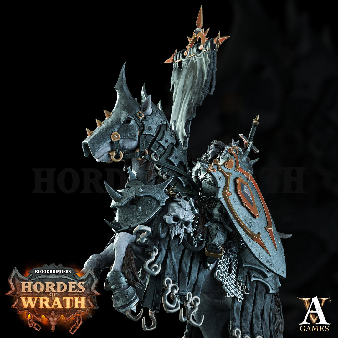 Oath of Conquest Paladin, Chaos Knight, Chaos Lord | 28mm, 32mm,54mm, 75mm Scales | Dungeons and Dragons | Pathfinder | Archvillain Games