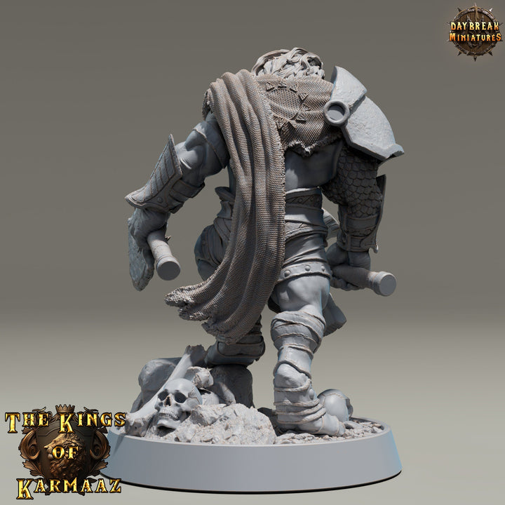 Leonin LionFolk Fighter Paladin | 28mm, 32mm, 54mm, 75mm Scales,100mm Tall | Dungeons and Dragons D&amp;D 5e | Pathfinder| Daybreak Miniatures