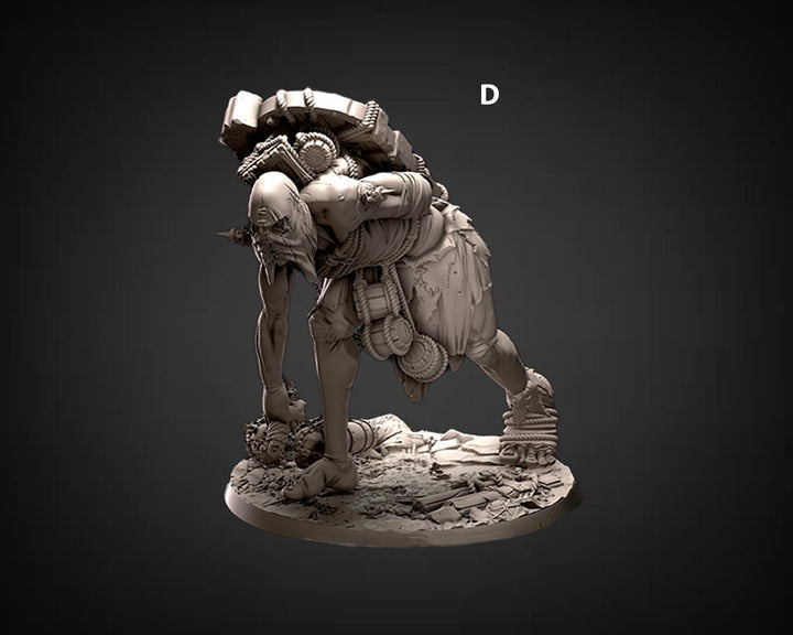 Hill Giant, Oger | 28mm &amp; 32mm Scale | 90mm Tall (32mm scale)| Dungeons and Dragons | Pathfinder Oger | Daybreak Miniatures | Tabletop RPG |