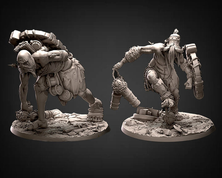 Hill Giant, Oger | 28mm &amp; 32mm Scale | 90mm Tall (32mm scale)| Dungeons and Dragons | Pathfinder Oger | Daybreak Miniatures | Tabletop RPG |