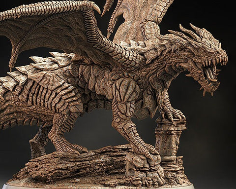 Chromatic Red Dragon (4 sizes) D&D Miniature | 250mm Long, 225mm Wing Span | Resin Dragon Statue | Figurine | Dungeons and Dragons 5e