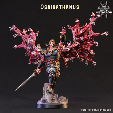 Celestial Fallen Angel Demon | 28mm, 32 mm, 54mm, 75mm Scale | Resin Miniature | Dungeons and Dragons | Pathfinder | D&D 5e | Clay Cyanide