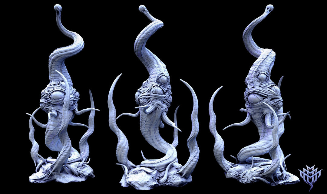 Mindwitness (Mind Flayer infected Beholder) Elder Brain |100 mm (3.9") tall 28mm,32mm,75mm Scales | Dungeons and Dragons |Pathfinder |DnD 5e